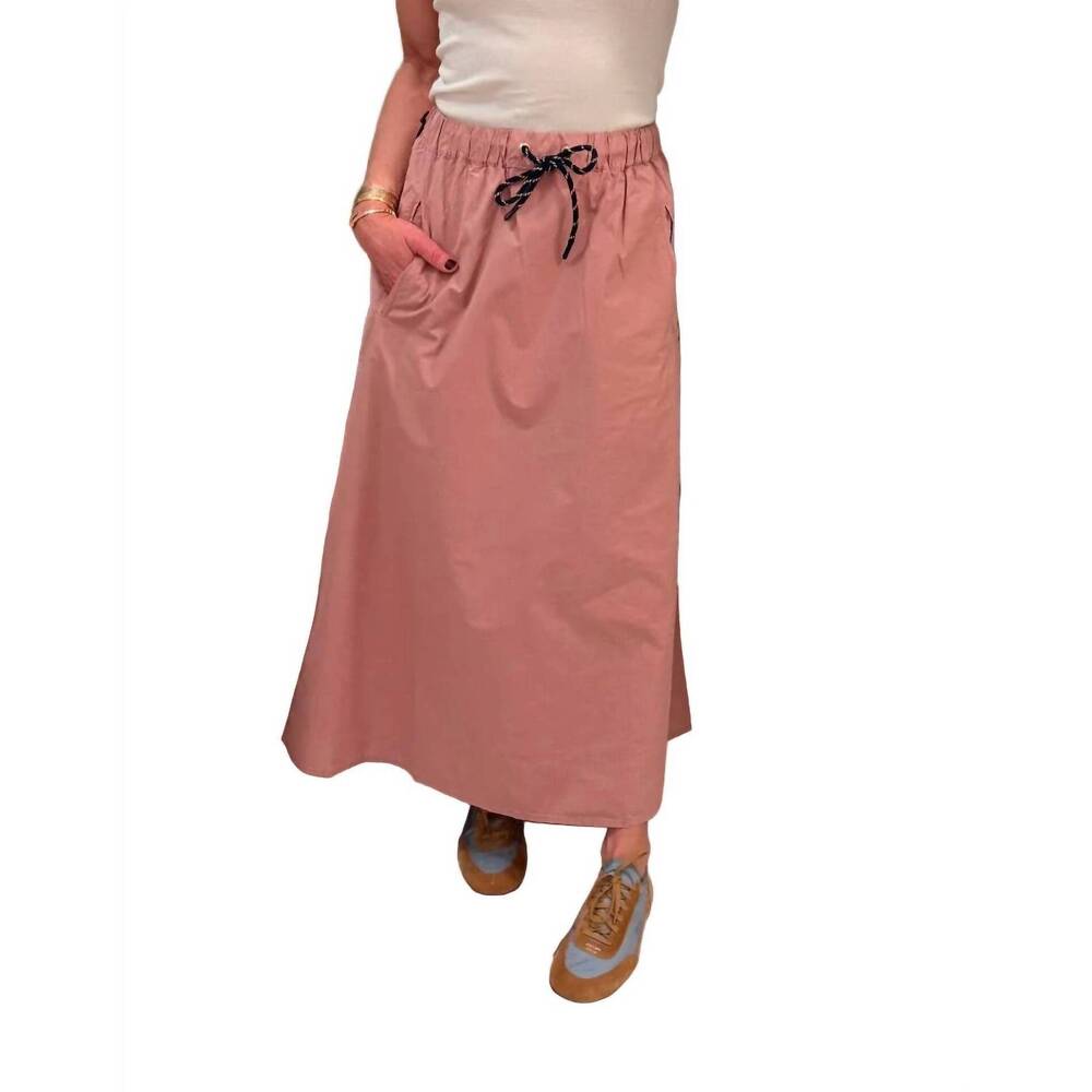 NEW HOD dolly unie maxi skirt in mauve